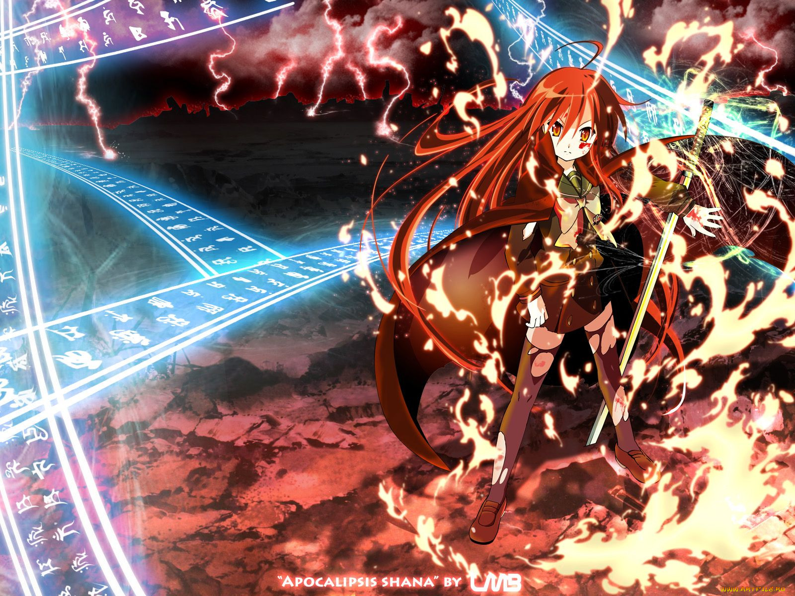 , shakugan, no, shana